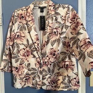 Floral blazer